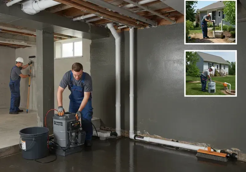 Basement Waterproofing and Flood Prevention process in East Rockaway, NY